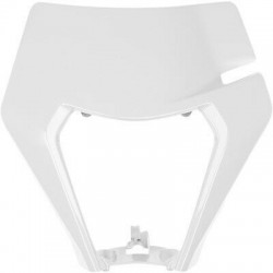 Ufo Osłona Lampy Przód Ktm Exc/Exc-F '20 Kolor Biały (Wzór Oem)