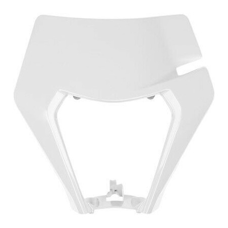 Ufo Osłona Lampy Przód Ktm Exc/Exc-F '20 Kolor Biały (Wzór Oem)