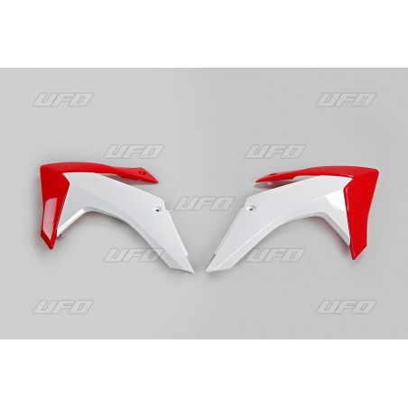 Ufo Osłony Chłodnicy Honda Crf 230 15-21, Kolor Oem (Biały/Czerwony)