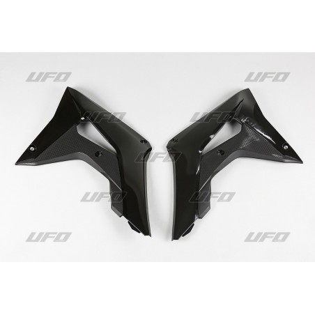 Ufo Osłony Chłodnicy Honda Crf 250R '18, Crf 450R '17-'18 Kolor Czarny