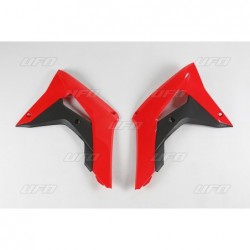 Ufo Osłony Chłodnicy Honda Crf 250R '18-21, Crf 450R '17-'20 Kolor Oem (Czerwony/Czarny)
