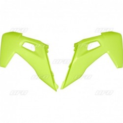 Ufo Osłony Chłodnicy Husqvarna Tc 125/250 '19, Fc 250/350/450 '19 Kolor Żółty Fluo