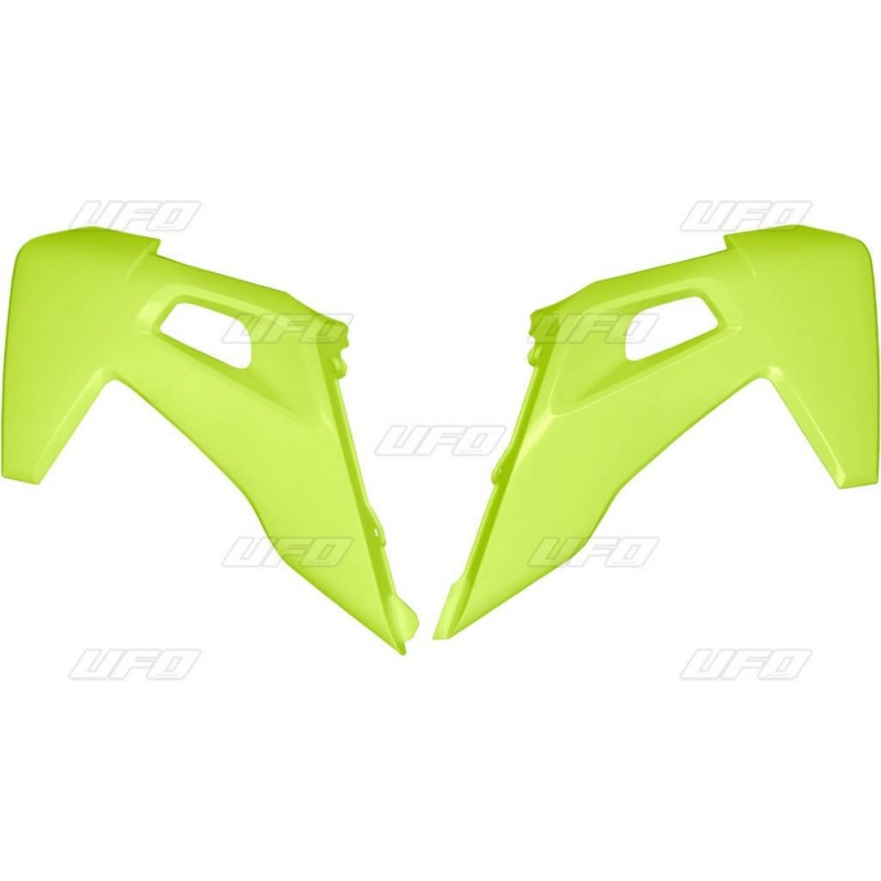 Ufo Osłony Chłodnicy Husqvarna Tc 125/250 '19, Fc 250/350/450 '19 Kolor Żółty Fluo