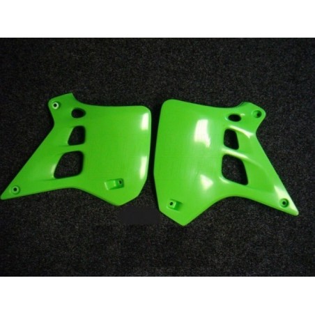 Ufo Osłony Chłodnicy Kawasaki Kx 250 '90-'91 Kolor Zielony