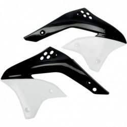 Ufo Osłony Chłodnicy Kawasaki Kxf 450 '08 Kolor Czarny/Biały