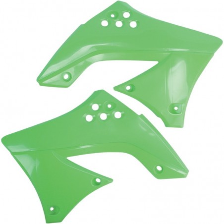 Ufo Osłony Chłodnicy Kawasaki Kxf 450 '09 Kolor Zielony