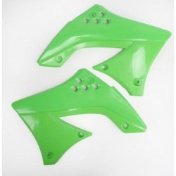 Ufo Osłony Chłodnicy Kawasaki Kxf 250 '09-'12 Kolor Zielony