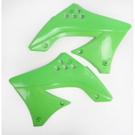 Ufo Osłony Chłodnicy Kawasaki Kxf 250 '09-'12 Kolor Zielony
