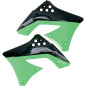 Ufo Osłony Chłodnicy Kawasaki Kxf 250 '09-'11 Kolor Oem (Czarny/Zielony)
