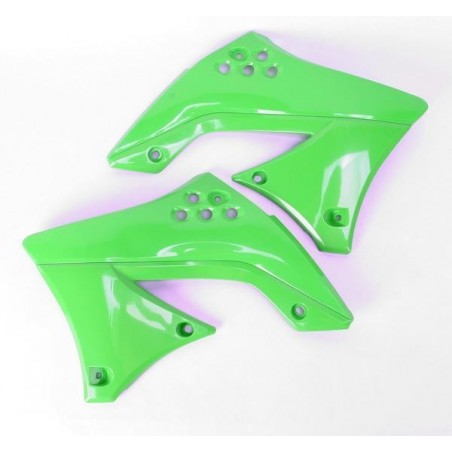 Ufo Osłony Chłodnicy Kawasaki Kxf 450 '09-'11 Kolor Zielony