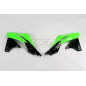 Ufo Osłony Chłodnicy Kawasaki Kxf 250 '13-'16 Kolor Oem (Zielony/Czarny)