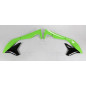 Ufo Osłony Chłodnicy Kawasaki Kxf 450 '16-'17 Kolor Oem (Zielony/Czarny)
