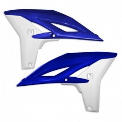 Ufo Osłony Chłodnicy Yamaha Yzf 250 '11-'13, Wrf 450 '12-'15 Kolor Oem (Biały/Niebieski)