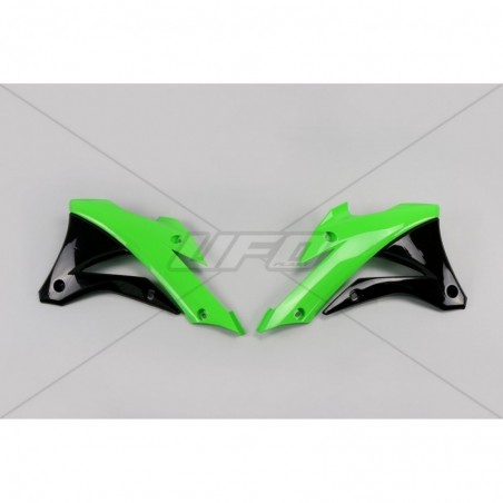 Ufo Osłony Chłodnicy Kawasaki Kx 85 '14-'20 Kolor Zileony Czarny