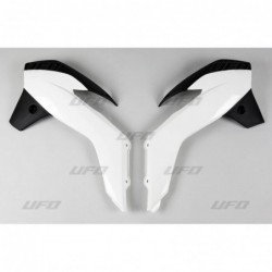 Ufo Osłony Chłodnicy Ktm Sx '13-'17 Kolor Oem '17 (Biały/Czarny)