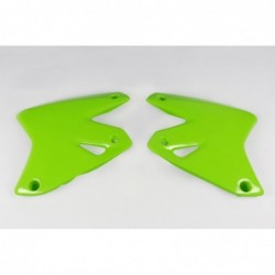 Ufo Osłony Chłodnicy Kawasaki Klx 400R '03-21, Kolor Zielony