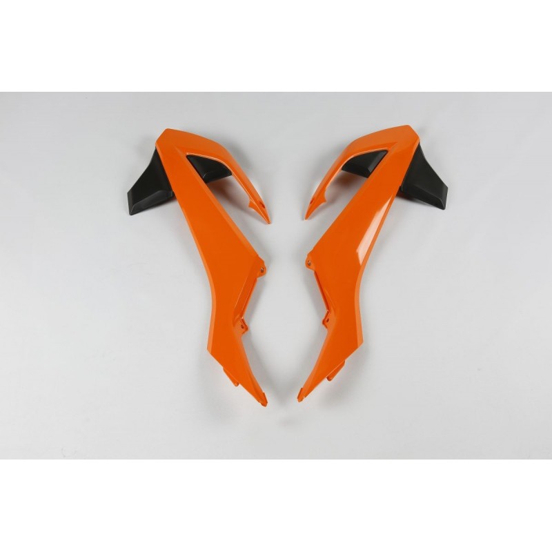 Ufo Osłony Chłodnicy Ktm Sx 65 '16-22, Kolor Oem '16 I '18 (Pomarańczowy/Czarny)