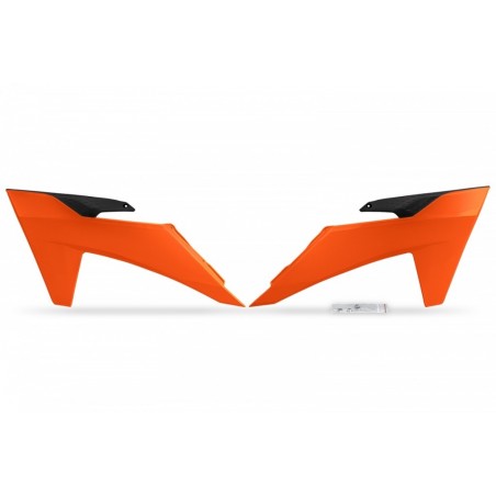Ufo 2022/11 Osłony Chłodnic Ktm Sx/Sxf(Sx-F) 125/250/300/350/450F 2023 Kolor Pomarańczowy