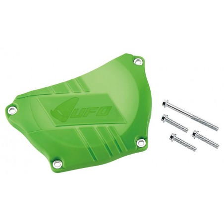 Ufo Osłona Pokrywy Sprzęgła Kawasaki Kxf 250 '09-'17, Kolor Zielony
