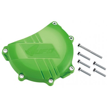 Ufo Osłona Pokrywy Sprzęgła Kawasaki Kxf 450 '06-'15, Kolor Zielony