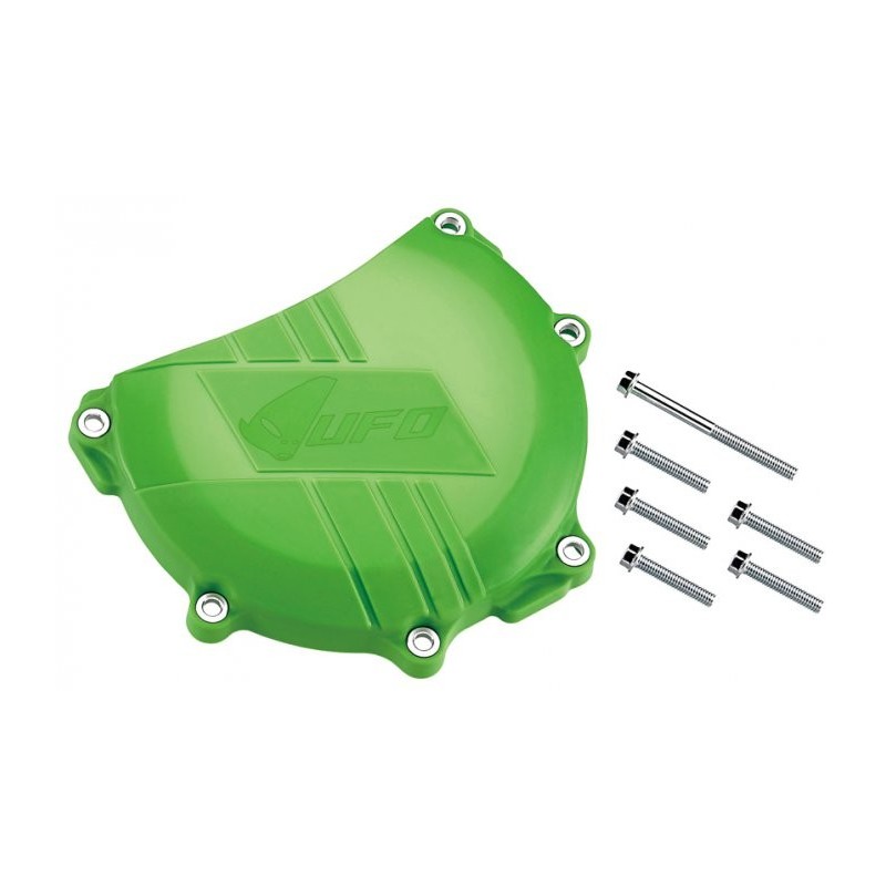 Ufo Osłona Pokrywy Sprzęgła Kawasaki Kxf 450 '16-'17, Kolor Zielony