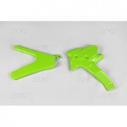 Ufo Osłony Ramy Kawasaki Kdx 200 '95-18 Kolor Zielony