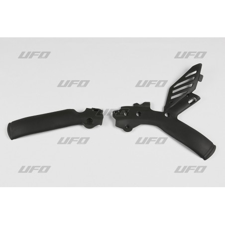 Ufo Osłony Ramy Ktm Sx '07-'10, Exc '08-'11 Kolor Czarny