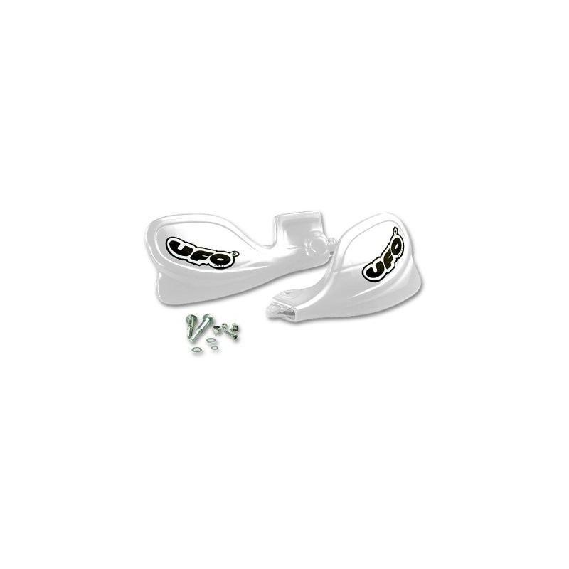Ufo Osłony Rąk (Handbary) Honda Cr 125/250/500 '97-'03, Cr 80/85 '96] Kolor Biały
