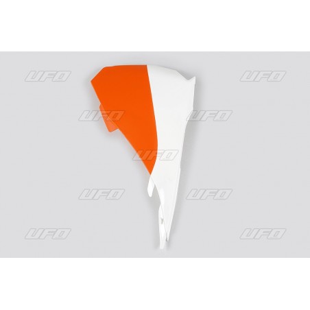Ufo Osłony Filtra Powietrza Ktm Sx 85 '13-17 (1 Szt. Lewy) Kolor Oem (Biały/Pomarańczowy)