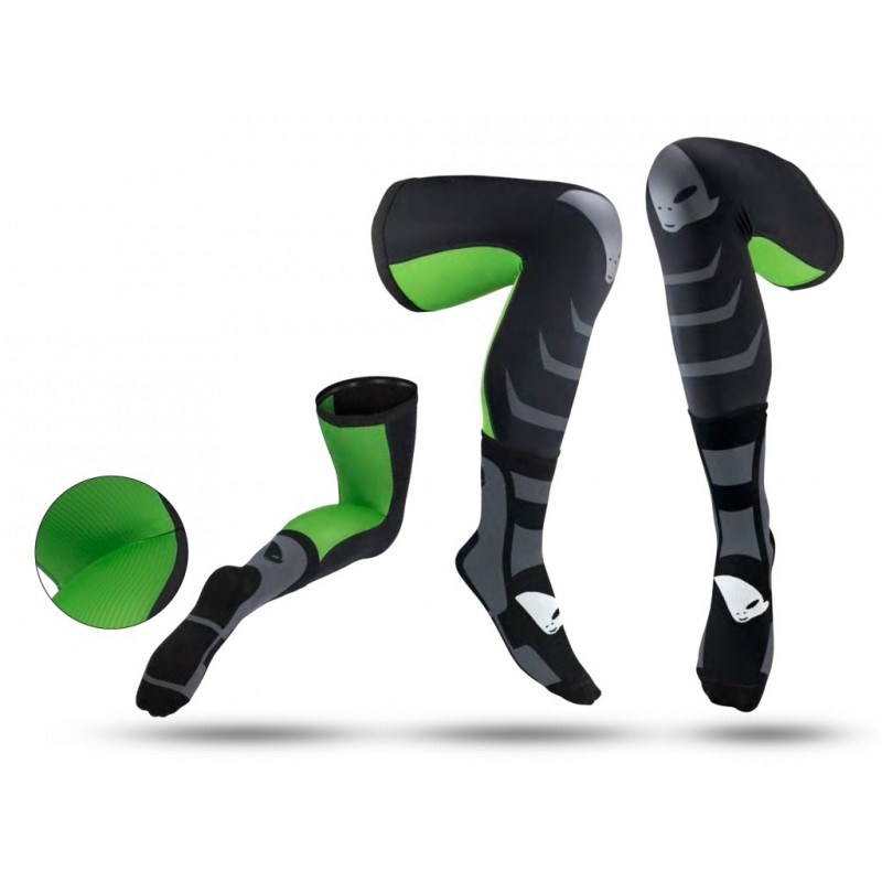 Ufo Skarpety Długie Kolor Czarny Szary Zielony Rozmiar M 40/41/42 Ufo Kolekcja 2022