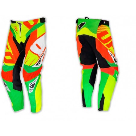 Ufo Spodnie Anniversary 40Th Made In Italy Kolor Pomarańczowy/Zielony/Zółty Fluo Rozmiar S / Eu48 / Us30