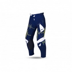 Ufo Spodnie Adrenaline Slim Cross Kolor Niebieski Biały Żółty Neon Rozmiar Xl / Eu54 / Us36 Ufo Kolekcja 2022