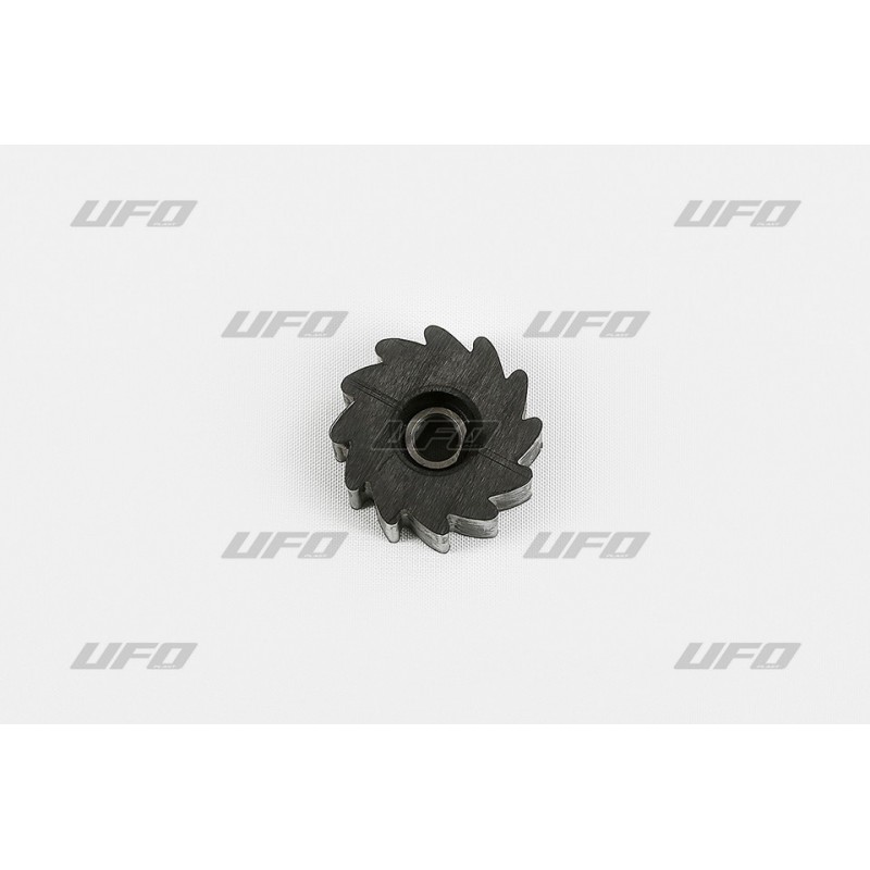 Ufo Rolka ŁańCucha Kawasaki Kxf 250 '09-'20, Kxf 450 '09-'18 Kolor Czarny Zebata (8X38X24Mm) 79-5014