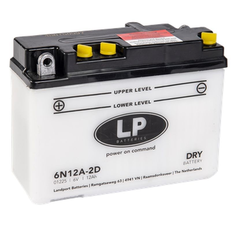 Landport Akumulator 6N12A-2D 6V 12Ah 154X56X115 Obsługowy - Elektrolit Osobno Ue2019/1148