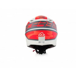 Acerbis kask Dziecięcy Czerwony