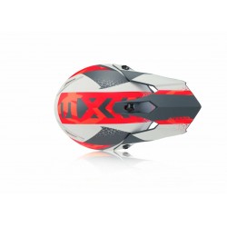 Acerbis kask Dziecięcy Czerwony