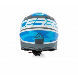 Acerbis kask Dziecięcy Niebieski Biały