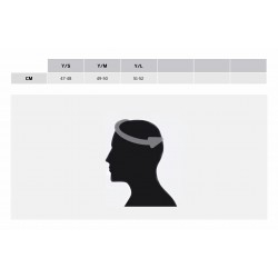 Acerbis kask Dziecięcy Niebieski Biały