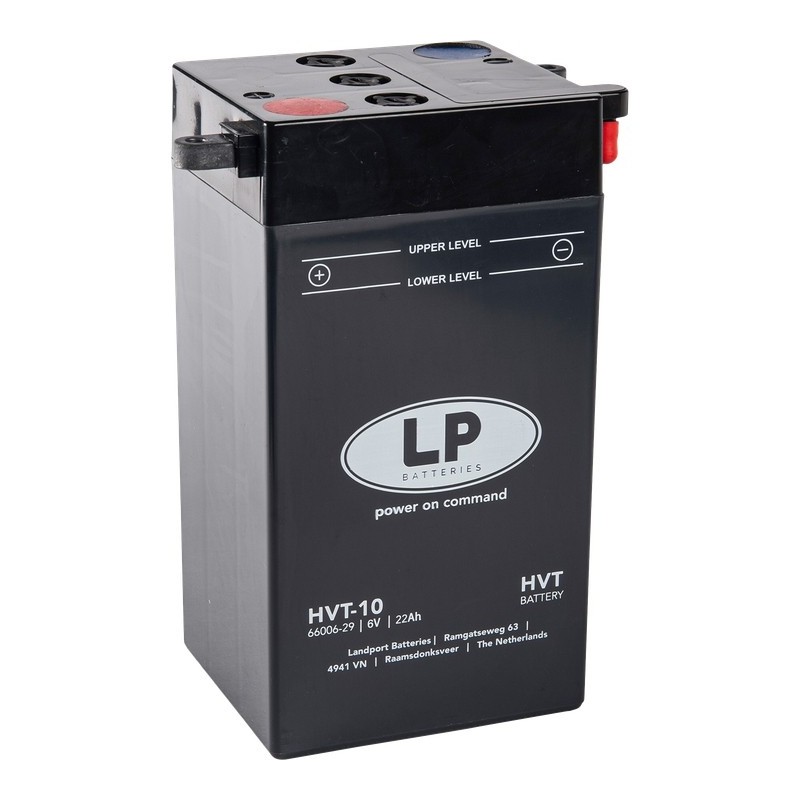Landport Akumulator Hvt-10 6V 22Ah 115X100X214 Heavy V-Twin Obsługowy - Bez Elektrolitu