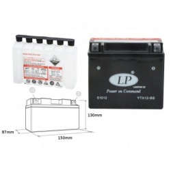 Landport Akumulator Ytx12-Bs 12V 10Ah 152X88X131 (Gtx12Bs) Bezobsługowy - Elektrolit Osobno (4) Ue2019/1148