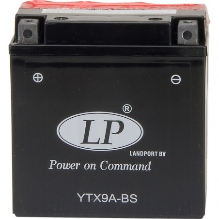 Landport Akumulator Ytx9A-Bs 12V 9Ah 137X76X139 Bezobsługowy - Elektrolit Osobno ( Do Mz Etz 125/150/250/251 )