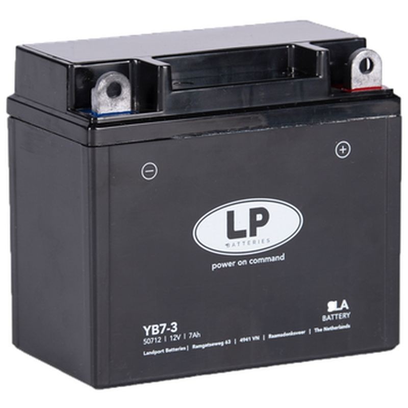Landport Akumulator Yb7-3 (Yb7L-B) 12V 7Ah (137X75X124Mm) (80A) Sla Bezobsługowy - Zalany (6)