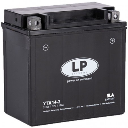 Landport Akumulator Ytx14-3 12V 12Ah (150X87X146Mm) Sla Bezobsługowy - Zalany (4)