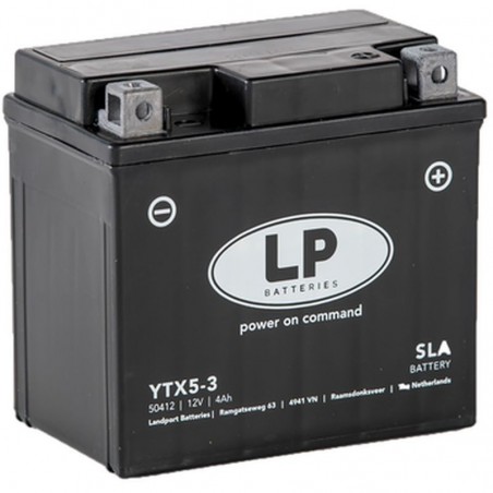 Landport Akumulator Ytx5-3 (Ytx5L-Bs) 12V 4Ah (113X70X105Mm) Sla Bezobsługowy - Zalany (10)