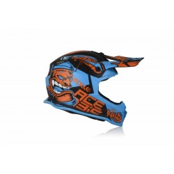 Acerbis kask Dziecięcy Niebieski Czerwony