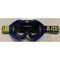 Ariete Gogle Riding Crows Basic Kolor Granatowy/Niebieski/Żółty, Szybka Anti Fog, Anti Scratch, Uv, Roll-Off Ready