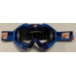 Ariete Gogle Riding Crows Basic Kolor Granatowy/Niebieski/PomarańCzowy, Szybka Anti Fog, Anti Scratch, Uv, Roll-Off Ready