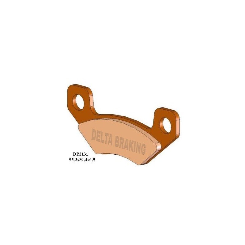 Delta Braking Klocki Hamulcowe Kh398 Can-Am Ds 450 '08-'14 Tył - Zastępują Db2131Mx-D Oraz Db2131Qd-D
