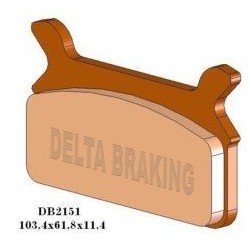 Delta Braking Klocki Hamulcowe Kh201 Harley
