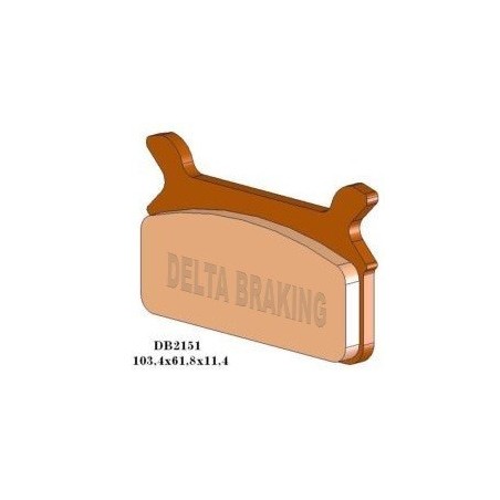 Delta Braking Klocki Hamulcowe Kh201 Harley